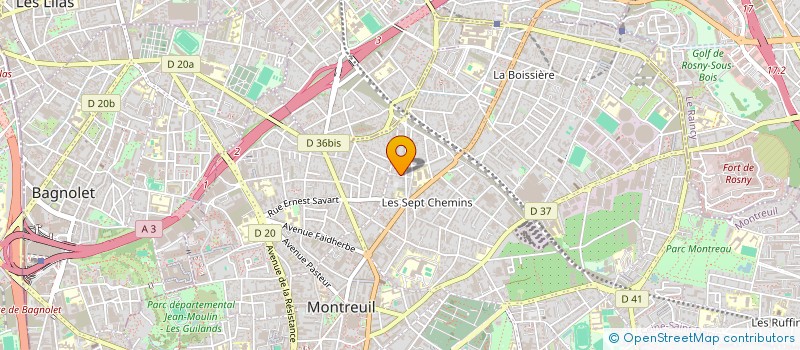 localisation de l'entreprise MONSIEUR EVAN OUIFI à MONTREUIL