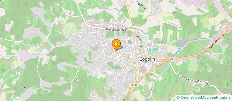 localisation de l'entreprise MONSIEUR EVAN PALAZZOLO à COGOLIN