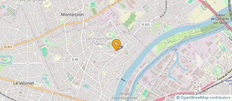 localisation de l'entreprise MONSIEUR EVAN PANHALEUX  CHATOU