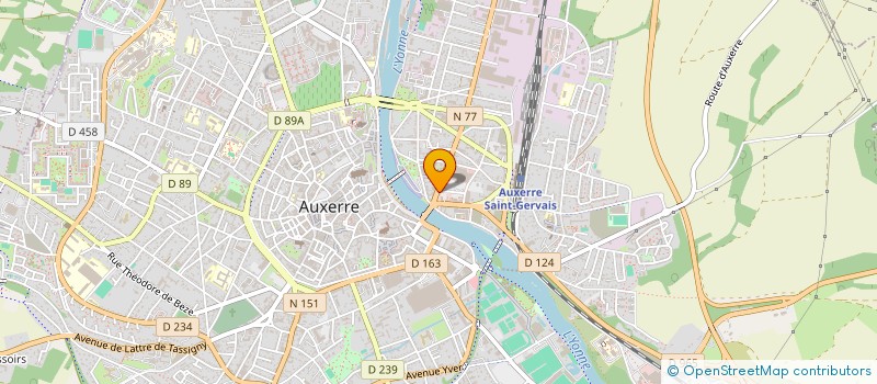 localisation de l'entreprise MONSIEUR EVAN PARACHE à AUXERRE