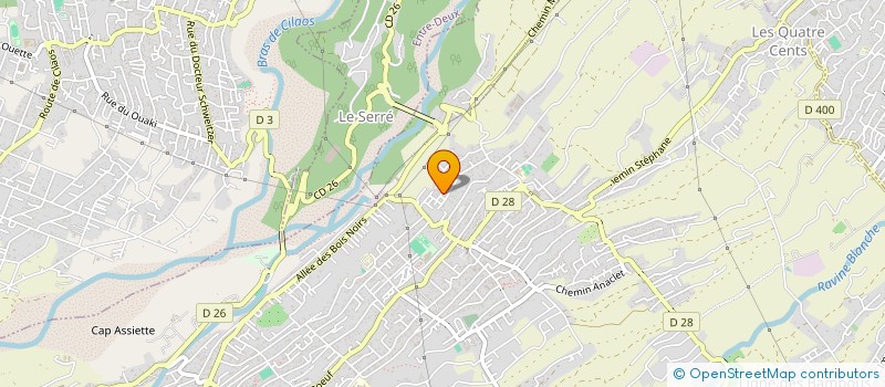 localisation de l'entreprise MONSIEUR EVAN PAYET  SAINT-PIERRE