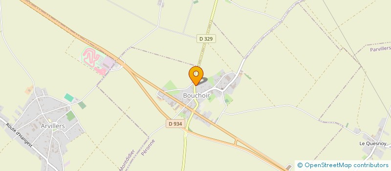 localisation de l'entreprise MONSIEUR EVAN RECHER  BOUCHOIR