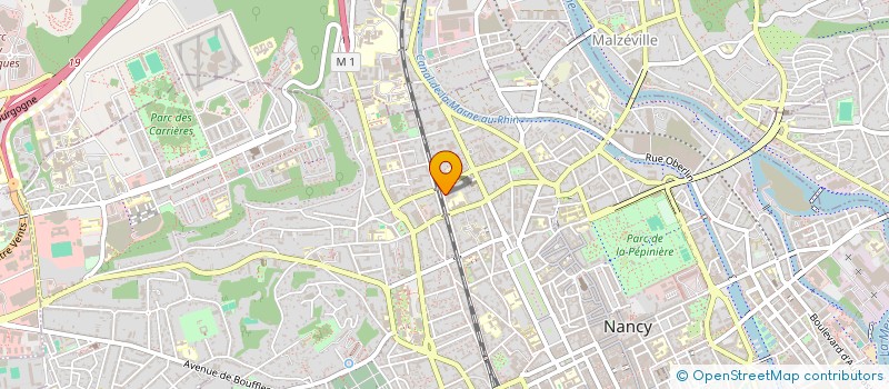 localisation de l'entreprise MONSIEUR EVAN RICHARD  NANCY