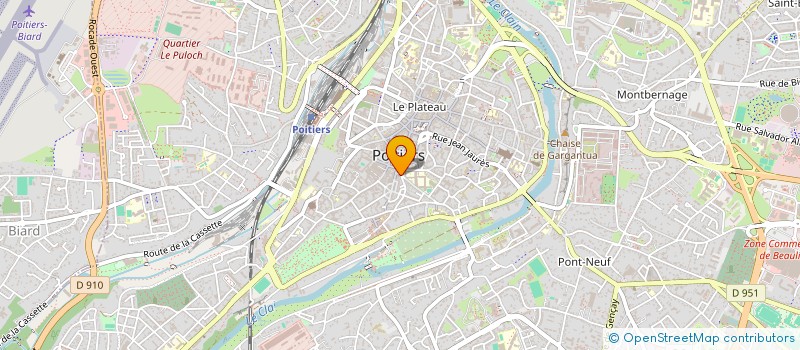 localisation de l'entreprise MONSIEUR EVAN ROUE  POITIERS