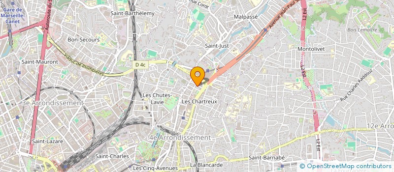 localisation de l'entreprise MONSIEUR EVAN'S SIRI NDOH à MARSEILLE