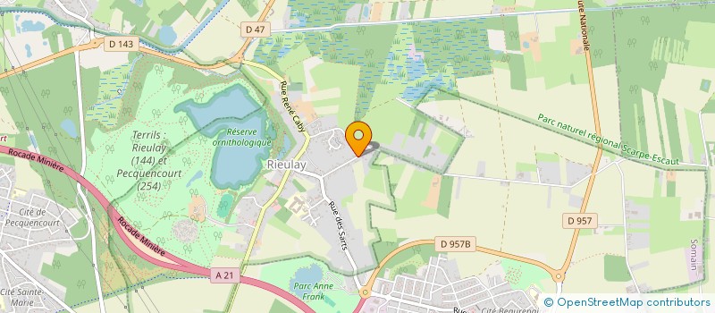 localisation de l'entreprise MONSIEUR EVAN SANCHEZ  RIEULAY