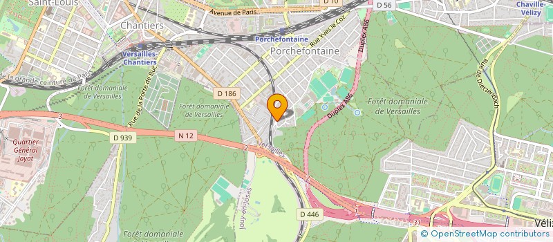 localisation de l'entreprise MONSIEUR EVAN SARREIRA à VERSAILLES