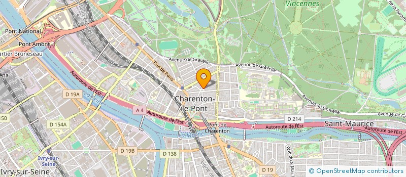 localisation de l'entreprise MONSIEUR EVAN SCHERTZER  CHARENTON-LE-PONT