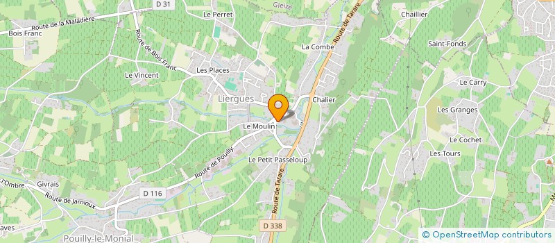 localisation de l'entreprise MONSIEUR EVAN SCHWEITZER à SAINT-GEORGES-DE-RENEINS