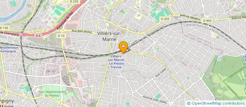 localisation de l'entreprise MONSIEUR EVAN SENDE à VILLIERS-SUR-MARNE