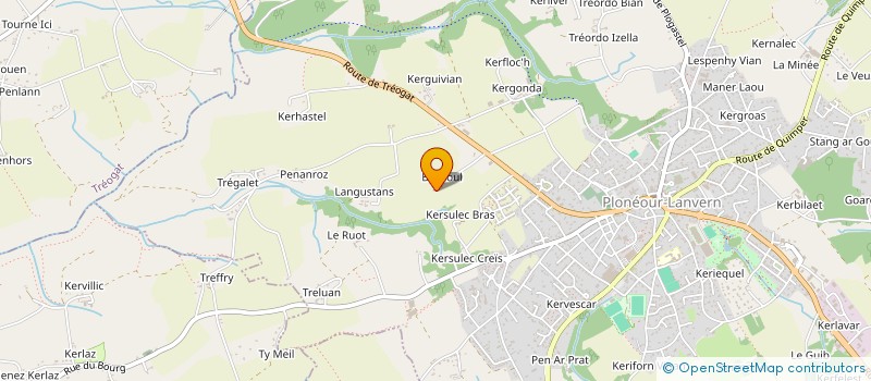 localisation de l'entreprise MONSIEUR EVAN SIMON  PLONEOUR-LANVERN