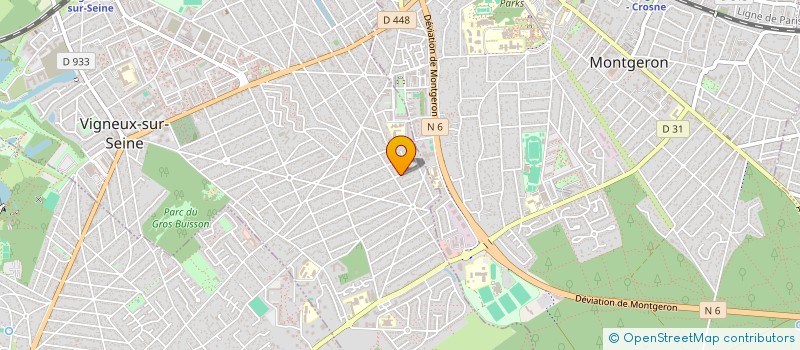 localisation de l'entreprise MONSIEUR EVAN SOISSON à VIGNEUX-SUR-SEINE