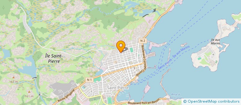 localisation de l'entreprise MONSIEUR EVAN URDANABIA  SAINT-PIERRE