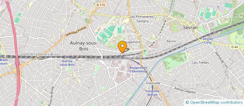 localisation de l'entreprise MONSIEUR EVANCE MALAU à SEVRAN
