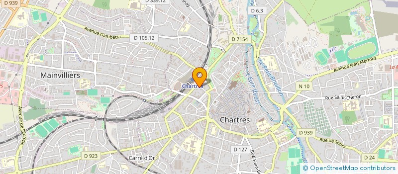 localisation de l'entreprise MONSIEUR EVANDRO DAROS  CHARTRES