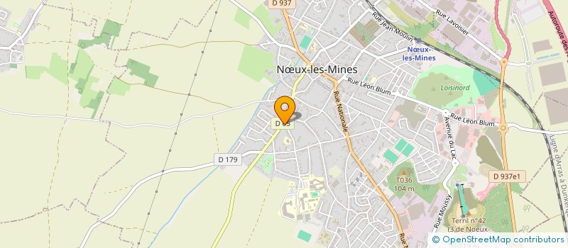 localisation de l'entreprise MONSIEUR EVANE ALFROY  NUX-LES-MINES