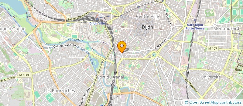 localisation de l'entreprise MONSIEUR EVANE LANIER  DIJON