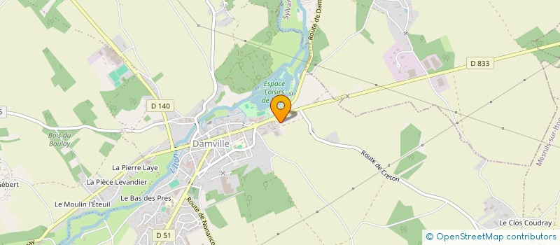 localisation de l'entreprise MONSIEUR EVANE VALETTE  MESNILS-SUR-ITON