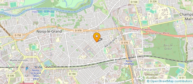 localisation de l'entreprise MONSIEUR EVANGELISTA OLIVEIRA BARBOSA  NOISY-LE-GRAND