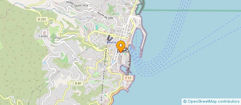 localisation de l'entreprise MONSIEUR EVANGELOS ATHANASSIOU à BASTIA