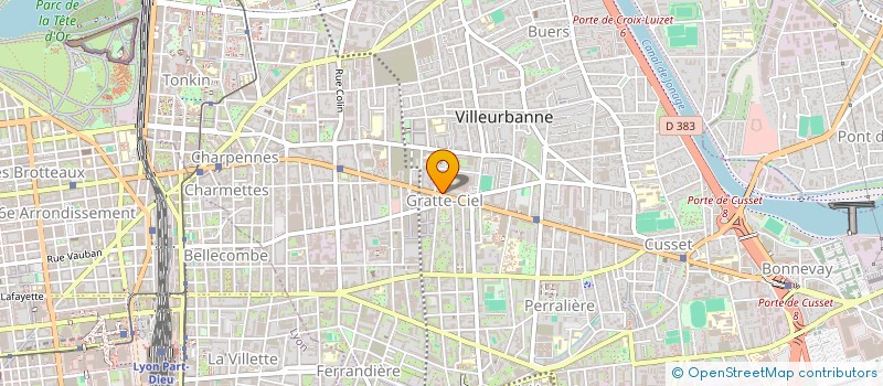 localisation de l'entreprise MONSIEUR EVANGELOS MICHELINAKIS  VILLEURBANNE