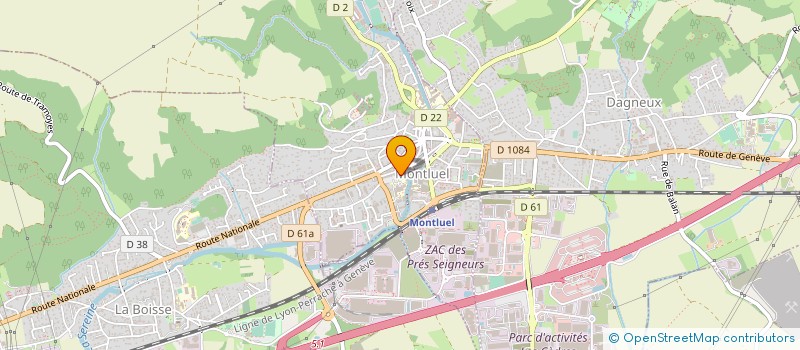 localisation de l'entreprise MONSIEUR EVANN DELOYE  MONTLUEL