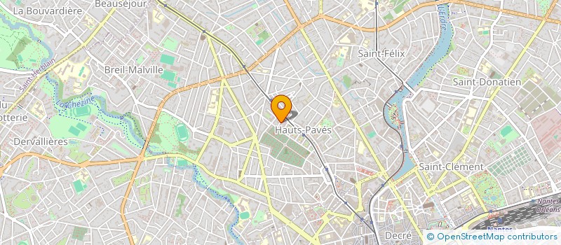 localisation de l'entreprise MONSIEUR EVANN FERRON à NANTES