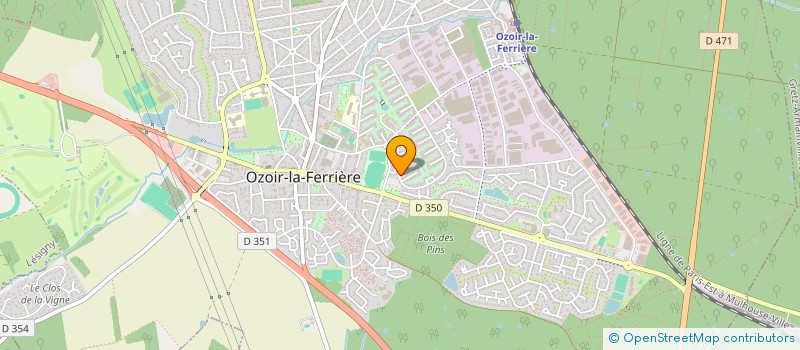 localisation de l'entreprise MONSIEUR EVANN HERMANS  OZOIR-LA-FERRIERE