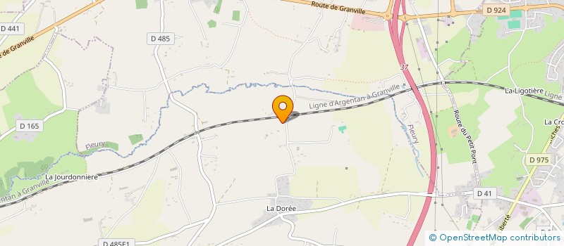 localisation de l'entreprise MONSIEUR EVANN LEBLANC  FLEURY