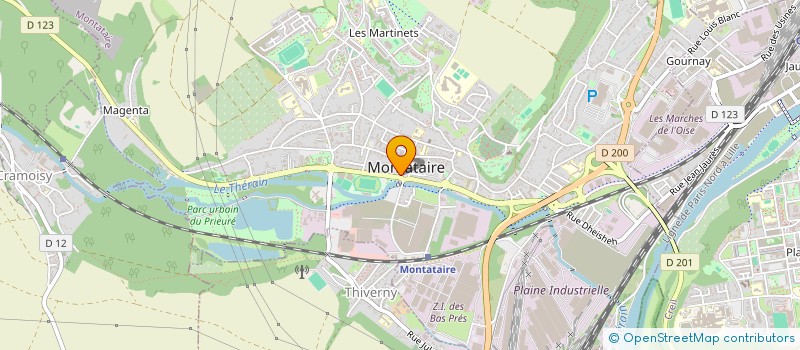 localisation de l'entreprise MONSIEUR EVANNILSON ALEX VARELA DE PINA  MONTATAIRE