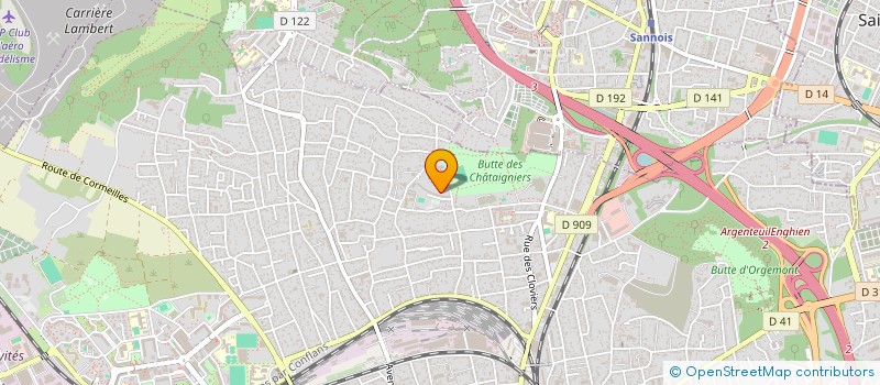 localisation de l'entreprise MONSIEUR EVANS FACINON  ARGENTEUIL