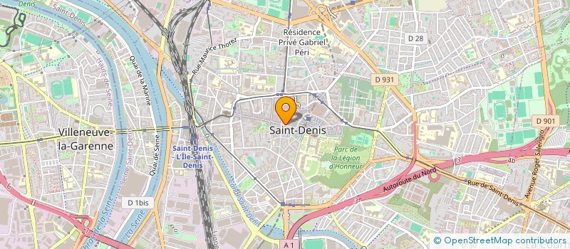 localisation de l'entreprise MONSIEUR EVANS MANGENA  SAINT-DENIS