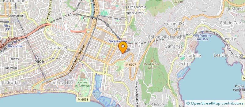 localisation de l'entreprise MONSIEUR EVANS MATONGO  NICE