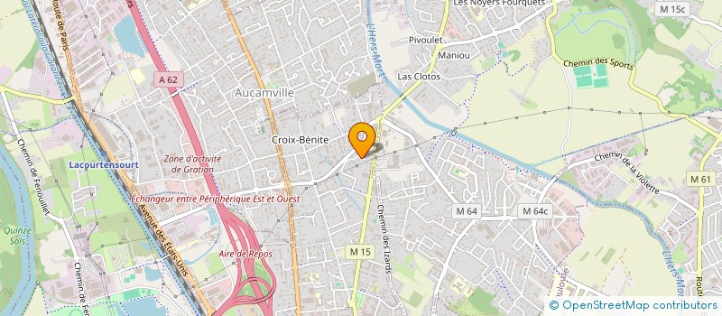localisation de l'entreprise MONSIEUR EVANS OKHOMINA à TOULOUSE