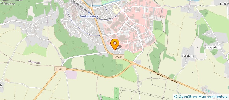 localisation de l'entreprise MONSIEUR EVANS RAMOS à COULOMMIERS