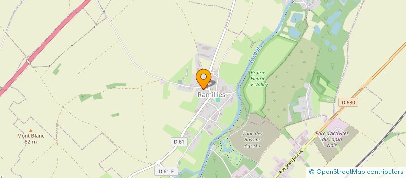 localisation de l'entreprise MONSIEUR EVANS SCHRICKE  RAMILLIES