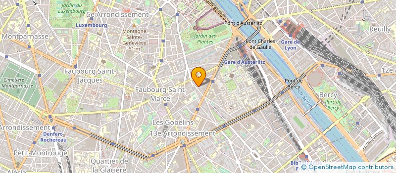 localisation de l'entreprise MONSIEUR EVARISTE DJA  PARIS