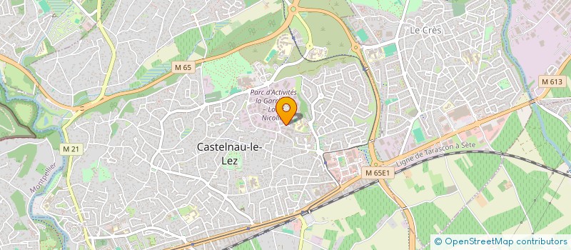 localisation de l'entreprise MONSIEUR EVARISTE GRACIA à CASTELNAU-LE-LEZ