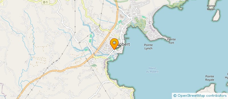 localisation de l'entreprise MONSIEUR EVARISTE LAFINE à LE ROBERT