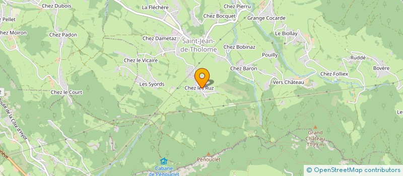 localisation de l'entreprise MONSIEUR EVARISTE LEFEVRE à SAINT-JEAN-DE-THOLOME