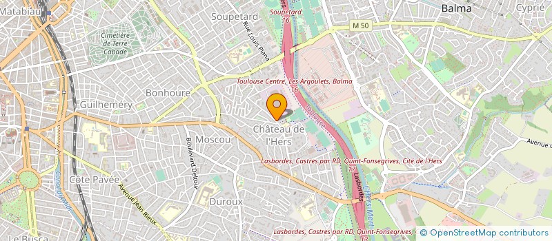 localisation de l'entreprise MONSIEUR EVARISTE TOHOUEGNON à TOULOUSE