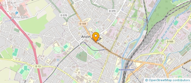 localisation de l'entreprise MONSIEUR EVARISTO LOPEZ MENA  ANZIN