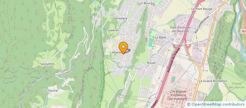 localisation de l'entreprise MONSIEUR EVARISTO SERRANO  CLAIX