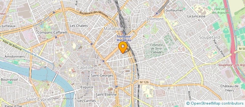 localisation de l'entreprise MONSIEUR EVEN DE BENTZMANN  TOULOUSE