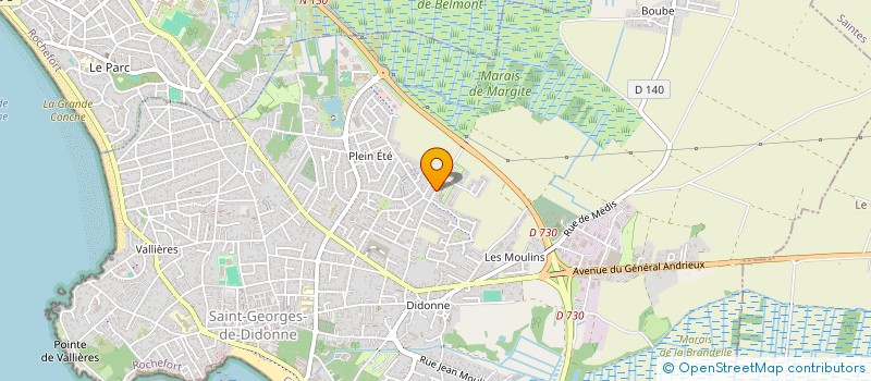 localisation de l'entreprise MONSIEUR EVEN EDMOND  SAINT-GEORGES-DE-DIDONNE