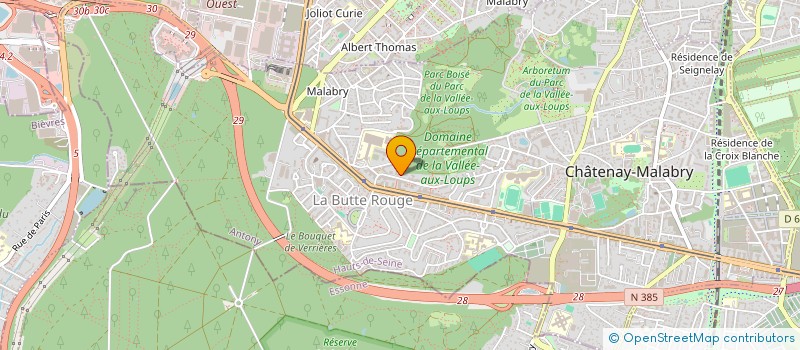 localisation de l'entreprise MONSIEUR EVEN UDOL  CHATENAY-MALABRY