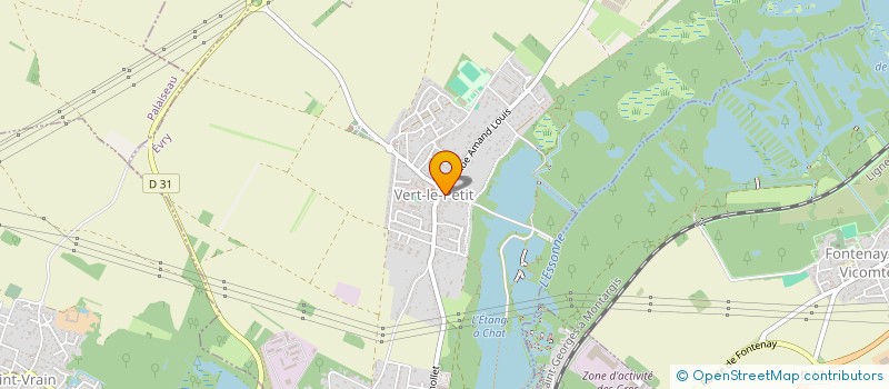 localisation de l'entreprise MONSIEUR EVENOR BARDEY  VERT-LE-PETIT