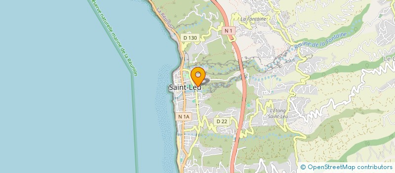 localisation de l'entreprise MONSIEUR EVENOR LALLEMAND  SAINT-LEU