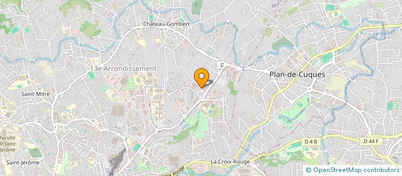 localisation de l'entreprise MONSIEUR EVENS DAMBREVILLE  BRIGNOLES