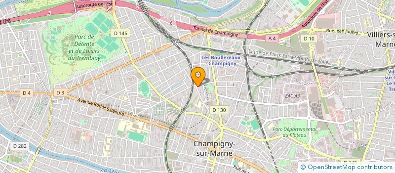 localisation de l'entreprise MONSIEUR EVENS DESSIN à CHAMPIGNY-SUR-MARNE